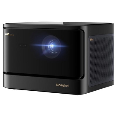 Dangbei DBOX02 4K Projector (Mars Pro 2) | Auto Keystone, 2450 ISO Lumens, Dolby Audio, 200" Screen,  4K Projector with Wifi & Bluetooth