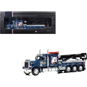 1980 Peterbilt 359 Wrecker Tow Truck "XXL Towing and Recovery" Blue Metallic with Graphics 1/43 Diecast Model by IXO Models - 1 of 4
