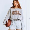 Simply Sage Market Varsity Football Vibes Sweatshirt - 2 of 4