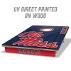 NCAA Mississippi Rebels 2'x3' All Wood Toss Game Set - 2 of 4