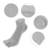Unique Bargains Full Finger Two Toe Socks 1 Pair - 3 of 4