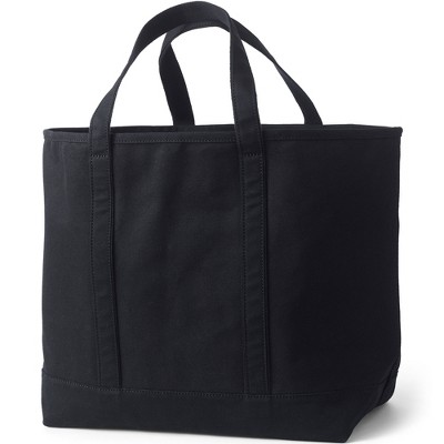Lands' End Open Top Canvas Tote Bag - image 4