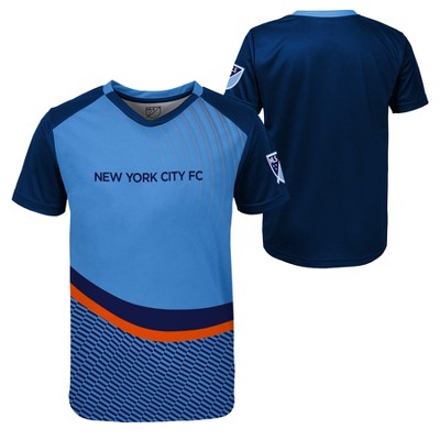 MLS New York City FC Boys' Poly Jersey - S