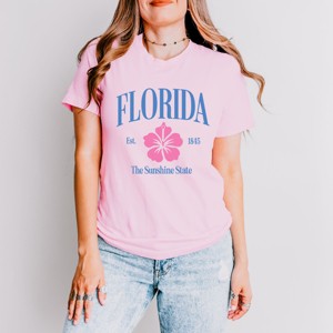Simply Sage Market Florida The Sunshine State Short Sleeve Tee - 1 of 4