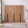 Manhattan Comfort Set of 3 Lee 2 Door Wardrobe Closets - 2 of 4