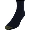 Gold Toe Men's Big & Tall Cotton Quarter Socks (Pack of 6) - 4 of 4