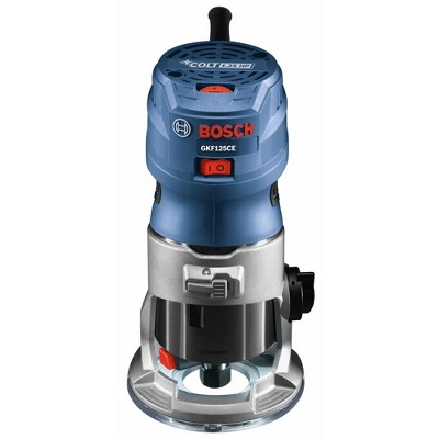 Bosch GKF125CEK-RT Colt 7 Amp 1.25 HP Variable Speed Palm Router Manufacturer Refurbished