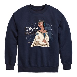 Boys' - Disney - Rosas Royalty Graphic Long Sleeve Fleece Sweatshirt - 1 of 4