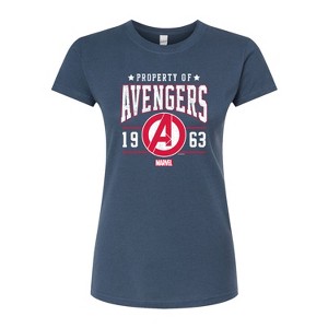 Women's - Marvel - Avengers Property Of Fitted Graphic T-Shirt - 1 of 3