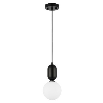 Amagiri 6" Assorted Glass Globe Pendant Light Set with LED