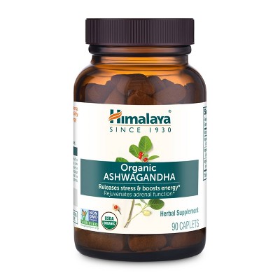 Himalaya Organic Ashwagandha Vegan Caplets