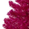 Northlight 3' Metallic Pink Tinsel Artificial Christmas Tree - Unlit - image 3 of 4