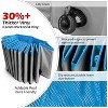 Jasonwell Foldable Pet Pool - Collapsible Dog Bath & Wading Tub for All-Size Dogs & Kids - 63" - Mdf Wood Gray - 3 of 4