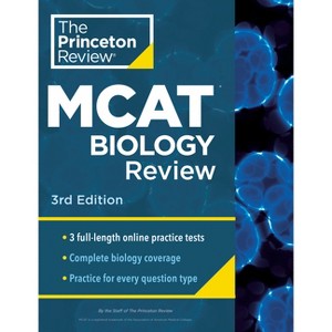 Princeton Review MCAT Biology Review, 3rd Edition - (Graduate School Test Preparation) by  The Princeton Review (Paperback) - 1 of 1