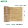Unique Bargains Self Adhesive Wood Grain Design Durable Easy to Apply Repair Tape - 3 of 4