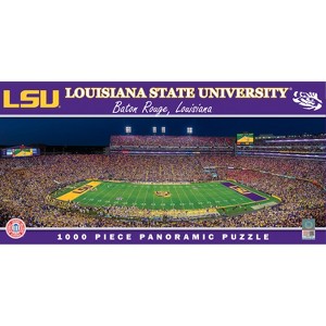 MasterPieces Sports Panoramic Puzzle - NCAA LSU Tigers Center View - 1 of 4