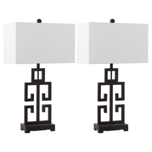 Greek Key Table Lamp - 29 Inch Height - LIT4305 - Safavieh - 1 of 4