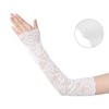 INSPIRE CHIC Women's Lace Fingerless Arm Sleeves 1 Pair - 3 of 4