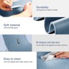 Gruper Thick Yoga Mat Non Slip, Large Size 72" L x 32" W x 0.6" TH, Premium Exercise & Fitness Mat with Carrying Strap and Bag, Workout Mats for Home - 2 of 4