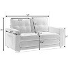 CENGHU 3 Fold Sofa, Convertible Sleeper Sofa Bed, Pull Out Couch Sofa Bed For Living Room Bedroom - 4 of 4