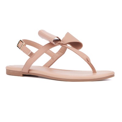 New York & Company Women's Abril Flat Sandal