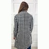 Women's Fifth Avenue Houndstooth Coat - Jess Lea - 2 of 4