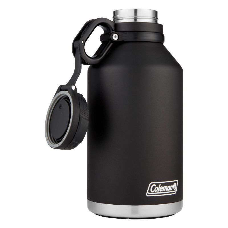 Coleman 64oz Stainless Steel Growler Vacuum Insulated Water Bottle - Black, 3 of 6
