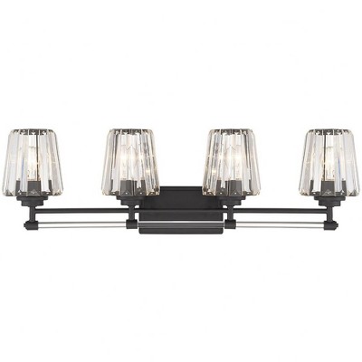 Savoy House Garnet 4 - Light Vanity in  Matte Black