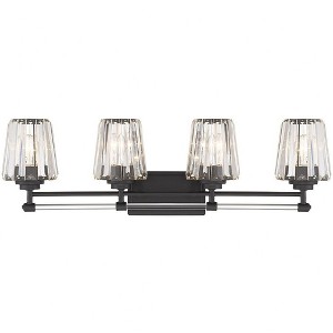 Savoy House Garnet 4 - Light Vanity in  Matte Black - 1 of 1