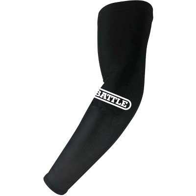 Battle Sports Adult Performance Football Full Arm Sleeves - S/m - Black/ white : Target