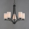 Maxim Lighting Deven 5 - Light Chandelier in  Black - 3 of 3
