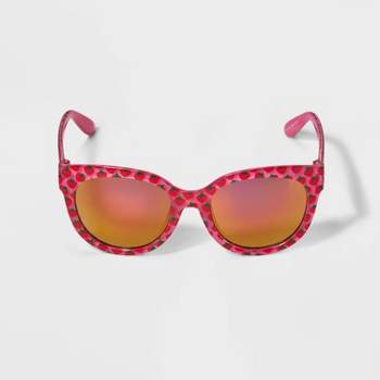 Girls' Strawberry Cateye Sunglasses - Cat & Jack™ Pink