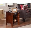 AFI Furnishings Nantucket End Table Set of 2 with Charger AW - 2 of 4