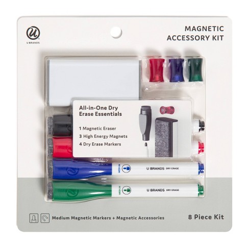 Stockroom Plus 2 Pack Magnetic Dry Erase Marker Holder For Fridge, Pen  Holder Storage Organizer For School Locker, Whiteboard, Mint, 5 X 5 X 2 In  : Target