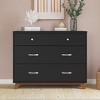 Child Craft SOHO 3 Drawer Dresser for Nursery or Bedroom, Plenty of Storage, Anti-Tip Kit Included to Prevent Tipping, Non-Toxic, Baby Safe Finish - 2 of 4