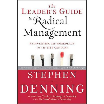 The Leader's Guide to Radical Management - by  Stephen Denning (Hardcover)