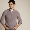 Lands' End Men's Drifter Quarter Zip Sweater - 4 of 4