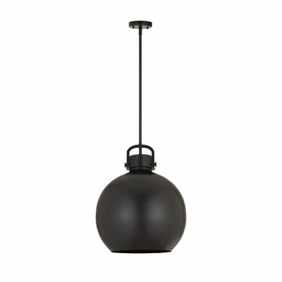 Newton Sphere - 1 Light Pendant In Industrial Style-21.38 Inches Tall and 16 Inches Wide