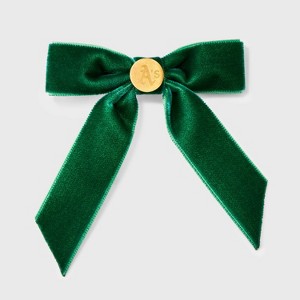 Bijoux Sport by Luv Aj MLB Logo Velvet Hair Bow - 1 of 2