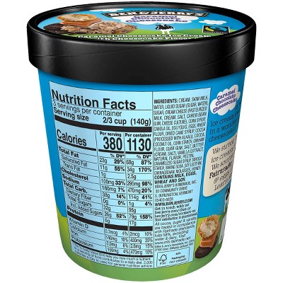 Ben & Jerry's Caramel Chocolate Cheesecake Truffles Ice Cream - 16oz, image 2 of 7 slides