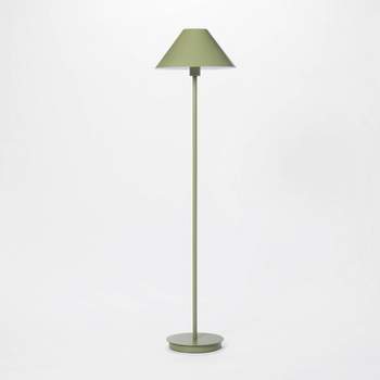 Stick Metal Floor Lamp Green Iron (Includes LED Light Bulb) - Threshold™ designed with Studio McGee