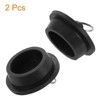 Unique Bargains Rubber Flexible Bathtub Sink Drain Stoppers with Hanging Ring 2 Pcs - 3 of 4