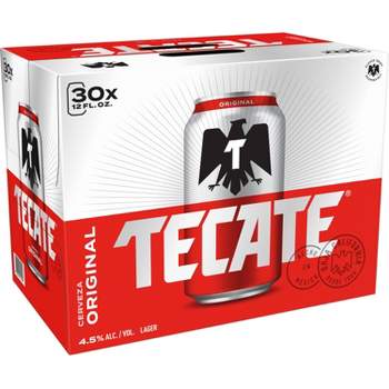 Tecate Original Mexican Lager Beer - 30pk/12 fl oz Cans