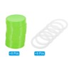 Unique Bargains Regular Mouth Plastic Mason Jar Lids with Silicone Sealing Ring 6 Pcs - 3 of 4
