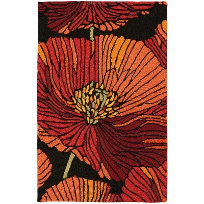 Nourison Fantasy Ivory/Aqua Area Rug