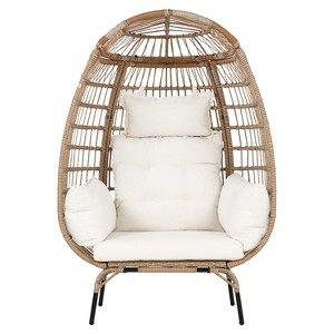 BestMassage Egg Chair Egg Basket Chair 352lb Capacity for Patio Garden Living Room - 1 of 4