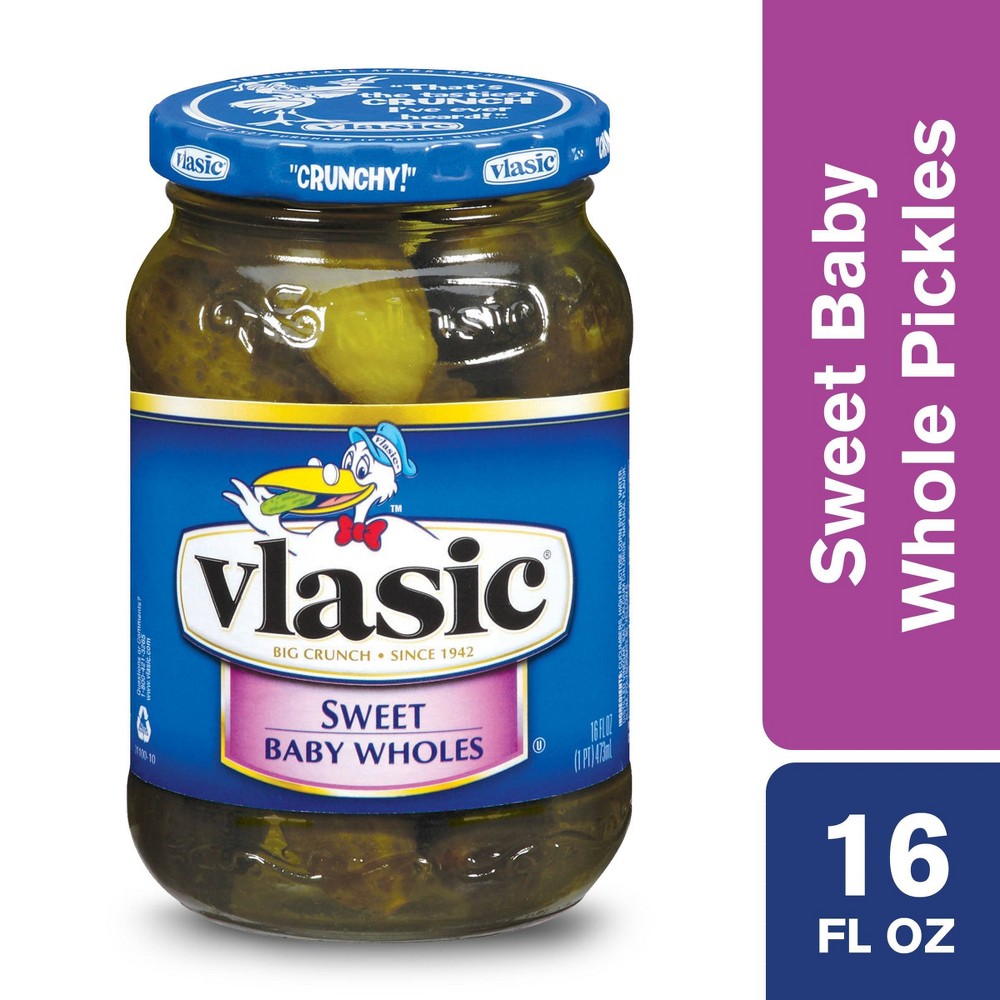 UPC 054100011008 product image for Vlasic Midgets Sweet Pickles - 16oz | upcitemdb.com