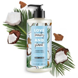 Love Beauty & Planet Coconut Water And Mimosa Flower Hand And Body Lotion - 13.5 fl oz