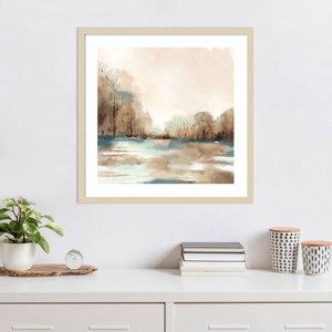 Amanti Art Silent Still Water by Eva Watts Framed Wall Art Print - 1 of 4