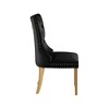 Meridian Furniture,Carmen Velvet Dining Chairs, Set of 2 - 3 of 4